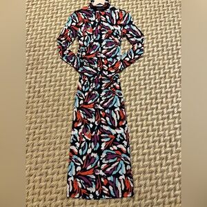 Essentiel Antwerp Dress - Women's Multicolor Small - Jersey Maxi Colorful